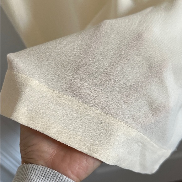 NWT Mansur Gavriel Brand Cream Long Sleeve Dress - Size EU 36/US 6 - Picture 8 of 14